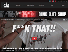 Tablet Screenshot of dunkelite.com